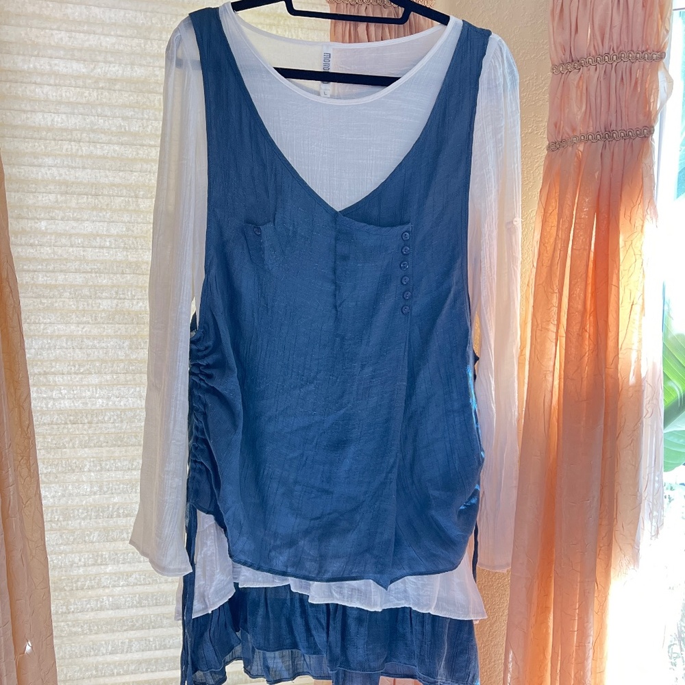 Monoreno Multilayered Dress Or Tunic. - image 1